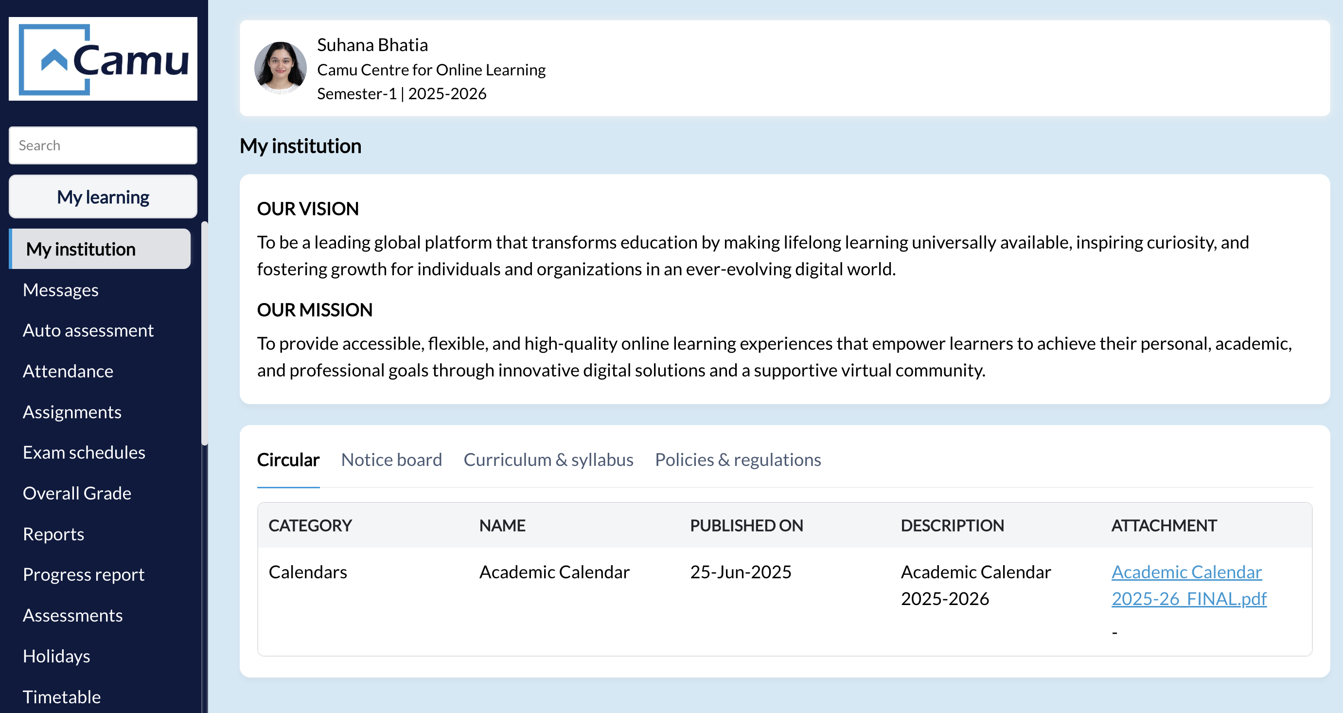 Student Onboarding Dashboard
